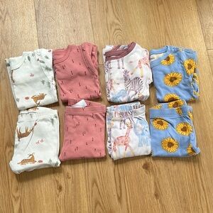 Toddler Girl 3T Pajamas bundle